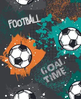 Dětské tapety Tapeta fotbalový míč v moderním provedení