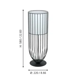 Industriální stolní lampy EGLO Stolní svítidlo NOSINO 99101