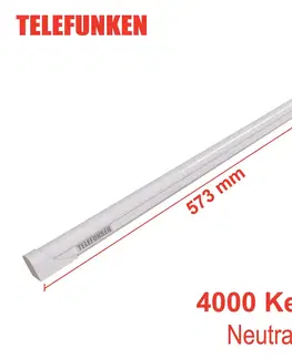 Světlo pod kuchyňskou linku Telefunken LED osvětlení pod skříňku Hebe, bílé, délka 57 cm