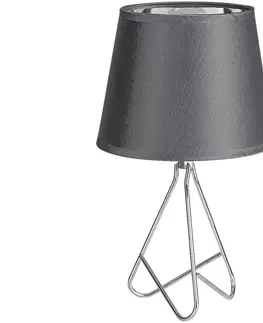 Lampy Rabalux Rabalux - Stolní lampa 1xE14/40W/230V šedá 