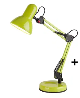 Lampy Brilagi Brilagi - LED Stolní lampa ROMERO 1xE27/10W/230V zelená 