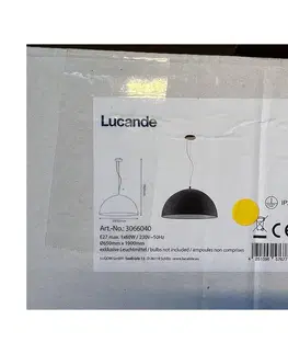 Svítidla Lucande Lucande - Lustr na lanku MALEO 1xE27/60W/230V 