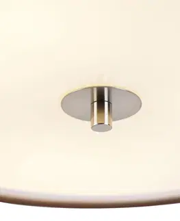 Stropni svitidla Moderní stropní svítidlo hnědé s bílými 50 cm 3 světly - Drum Duo