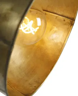 Stojaci lampy Průmyslová stojací lampa stativ bronzová - Mangoes