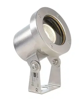Podvodní svítidla Light Impressions KapegoLED podvodní svítidlo Fiara 24V DC 10,00 W 3000 K 670 lm 95 mm stříbrná 740005