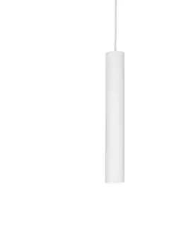 LED lustry a závěsná svítidla LED Závěsné svítidlo Ideal Lux Tube SP1 Small Bianco 211459 8,9W 850lm 4cm bílé