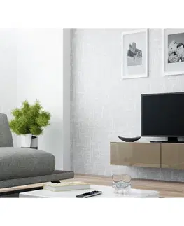 TV stolky Artcam TV stolek VIGO 140 Barva: černá/bílý lesk