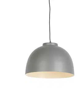 Zavesna svitidla Skandinávská závěsná lampa šedá 40 cm - Hoodi