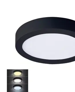 Svítidla   WD170-B - LED Stropní svítidlo LED/12W/230V 3000/4000/6000K černá kulatý 