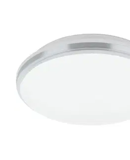 Svítidla Eglo Eglo 900365 - LED Koupelnové stropní svítidlo PINETTO LED/15,6W/230V IP44 chrom 