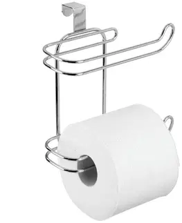 Koupelnové doplňky Tutumi Dvojitý držák toaletního papíru Rea Montroe stříbrný