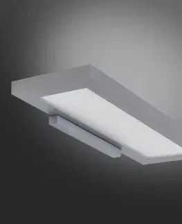 Nástěnná svítidla Lenneper LED nástěnné světlo CWP titanová deska opál 30 W