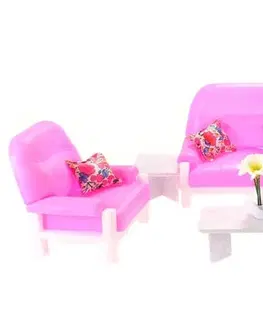 Hračky panenky WELL TOYS - Gloria Obývací pokoj set