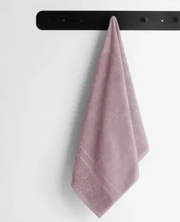 Ručníky AmeliaHome Ručník RUBRUM klasický styl 30x50 cm pudrově růžový, velikost 70x130