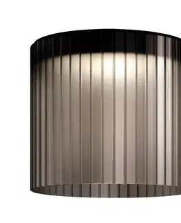 Stropní svítidla Kundalini Kundalini Giass LED stropní svítidlo Ø 40 cm šedé