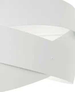 Designová stropní svítidla ZUMALINE 1115 stropní svítidlo TORNADO 50 cm bílá