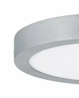 LED stropní svítidla Paulmann stropní svítidlo Lunar LED Panel 17,2 W Chrom mat, hliník 706.55 P 70655