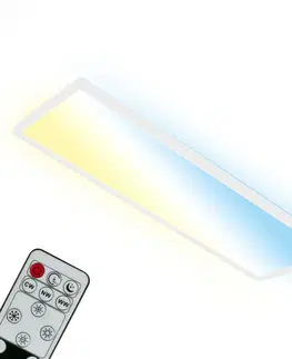 LED stropní svítidla BRILONER Ultraploché CCT svítidlo LED panel, 29,3 cm, LED, 23 W, 3000 lm, bílé BRILO 7403-016