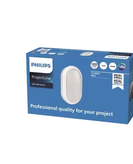 Nástěnná svítidla Philips Philips Wall-mounted LED nástěnné, ovál, 4 000K