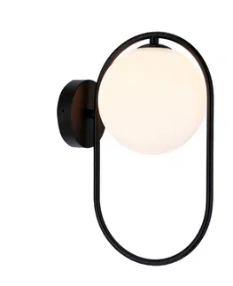 LED osvětlení Nástěnná lampa CORDEL 1xG9 Candellux Černá