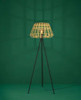 Retro stojací lampy EGLO Stojací svítidlo MONTEZUELO 390155