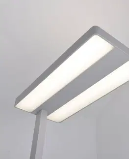 Stojací lampa Arcchio Stojací lampa Arcchio LED Logan Neo, 8 000 lm, stmívatelná, stříbrná