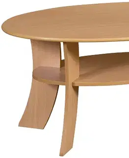 Konferenční stolky ArtCross Konferenční stolek ECLIPSE 3 | D Barva: craft bílý