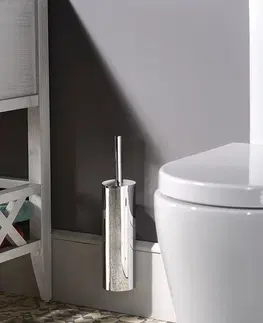 WC štětky Gedy WC štětka závěsná, systém Lift&Clean, chrom 243313