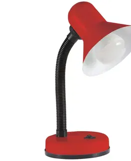 Lampy  Stolní lampa SMIESZEK 1xE27/40W/230V červená 