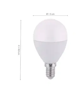 LED žárovky LEUCHTEN DIREKT is JUST LIGHT LED žárovka RGB+W Smart Home E14 MEDION RGB+2700-5000K