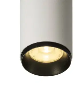 LED lustry a závěsná svítidla SLV BIG WHITE NUMINOS PD DALI M vnitřní LED závěsné svítidlo bílá/černá 3000 K 36° 1004543
