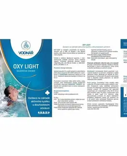 Bazény VODNÁŘ Oxy light 5l dezinfekce bezchlorová