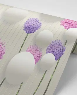 Samolepící tapety Samolepící tapeta zajímavé abstraktní květiny