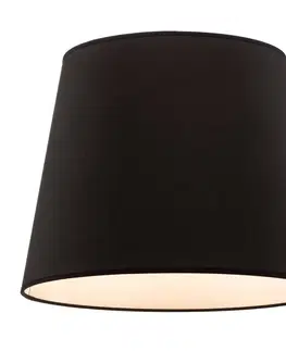 Stínidlo na lampu Duolla Stínidlo Classic L pro závěsná svítidla, černé