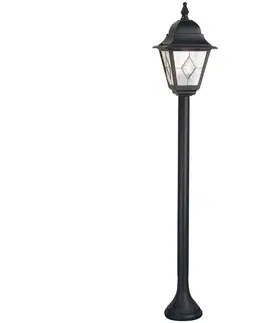 Zahradní lampy Elstead Elstead NR4-BLK - Venkovní lampa NORFOLK 1xE27/100W/230V IP43 