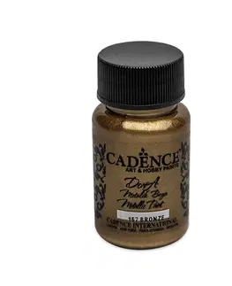 Hračky CADENCE - Barva akrylová Cadence D.Metalic, bronzová, 50 ml
