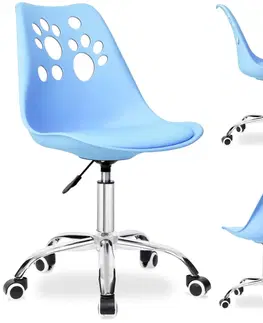Dětské pokoje TZB Otočná židle Grover modrá