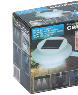 Zahradní lampy Grundig Grundig - LED Solární svítidlo s držákem 3xLED/1xAA 