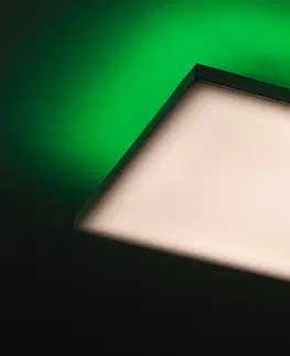 Stropní kancelářská svítidla Rabalux stropní svítidlo Faramir LED 24W CCT RGB DIM 71002