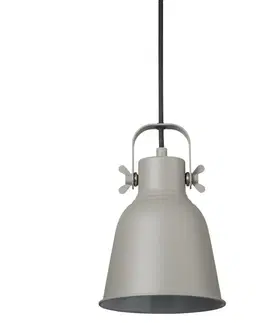 Designová závěsná svítidla NORDLUX závěsné svítídlo Adrian 16 25W E27 šedá 48783011