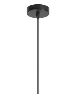 Moderní závěsná svítidla Rabalux závěsné svítidlo Manorca E27 1x MAX 40W černá 2276