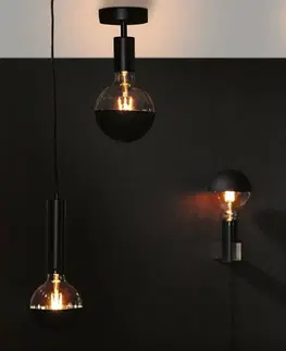 Moderní závěsná svítidla PAULMANN Závěsné svítidlo Neordic Kine max. 1x20W E27 černá 797.57