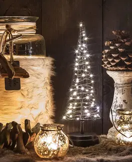 Vánoční vnitřní dekorace Hemsson Stromek Santa's Tree, měděný drát, výška 33,5 cm