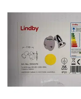 Svítidla Lindby Lindby - LED Nástěnné bodové svítidlo ARMINIUS 1xGU10/5W/230V 