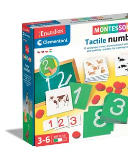 Hračky CLEMENTONI - Montessori - nauč se číslice