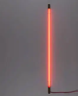 Nástěnná svítidla SELETTI LED nástěnné světlo Linea zlatá, červená