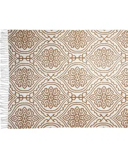 Koberce a koberečky Koberec Tisk hnědá, 120 x 180 cm