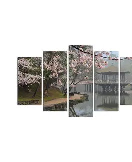 Obrazy Wallity Vícedílný obraz KRÁSY JAPONSKA 34 110 x 60 cm