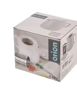 Hrnky a šálky Orion Porcelánová čajová konvice Mona Musica s nerezovým filtrem, 0,65 l