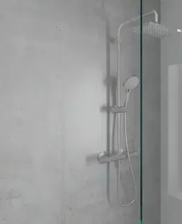 Sprchy a sprchové panely HANSGROHE Vernis Shape Sprchový set Showerpipe 230 s termostatem, EcoSmart, chrom 26097000